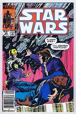 Buy Star Wars #99 Newsstand Variant VF/NM Signed W/COA Ron Frenz 1985 Marvel Comics • 52.95£