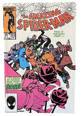 Buy Amazing Spider-Man #253 NM 1984 Marvel 1st App. Rose 2nd Black Costume • 14.39£