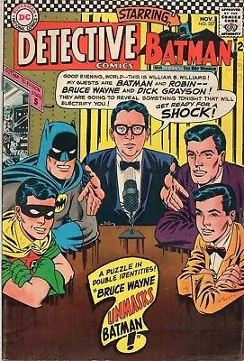 Buy Detective Comics #357 (1966) Fn 6.0   Bruce Wayne Unmasks Batman!  • 22£