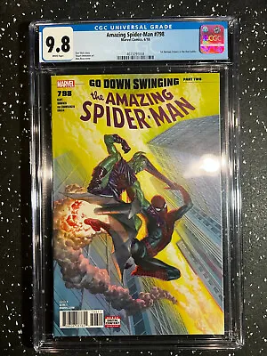 Buy Amazing Spider-Man #798 CGC 9.8 Alex Ross Cover 1st Red Goblin • 43.97£