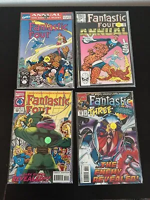Buy Fantastic Four Annual #392,384,17 Annual#24 Marvel Comics Lot Of 4 Books • 13.61£