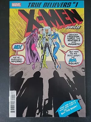 Buy True Believers X-men — Jubilee #1 (2019) Marvel Uncanny #244 Marc Silvestri Art! • 4.74£