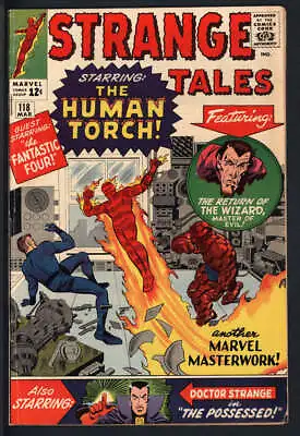 Buy Strange Tales #118 5.0 // Fantastic Four Appearance Marvel 1964 • 70.36£