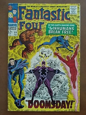 Buy Fantastic Four #59 (1967) FN+ Dr. Doom, Silver Surfer Appearances • 39.94£