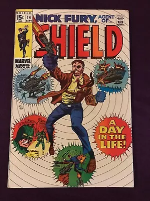 Buy Nick Fury Agent Of S.H.I.E.L.D #14 - Marvel Comics (1969) *VERY GOOD CONDITION* • 42£