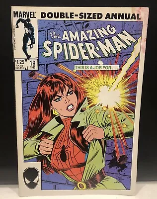 Buy Amazing Spider-Man Annual #19 Comic , Marvel Comics Low Grade Ink Bleed • 3.03£