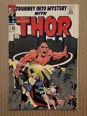 Buy Journey Into Mystery #121 Silver Age Thor Marvel 1965 VF- • 59.37£