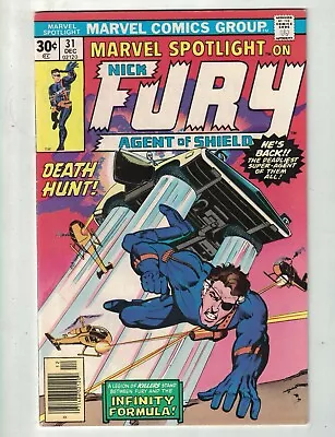 Buy 1976 Marvel Spotlight On Nick Fury #31 - Starlin; Stored Since Purchase • 11.46£