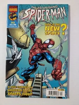 Buy Panini Marvel Collectors Edition The Astonishing Spider-Man #92 2002 • 3.50£