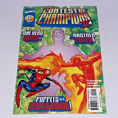 Buy Contest Of Champions 2 Vol 1 #2 Marvel Comics September 1999 Human Torch Spider • 5£