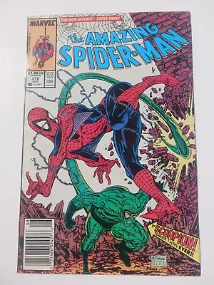 Buy Amazing Spider-Man #318 Scorpion App Newsstand Cover By Todd McFarlane See Pics • 12.61£
