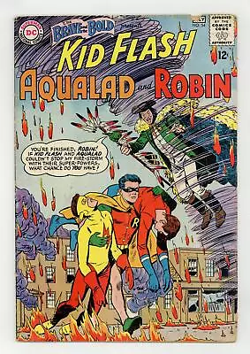 Buy Brave And The Bold #54 GD/VG 3.0 1964 1st App. And Origin Teen Titans • 277.48£