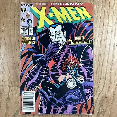 Buy Uncanny X-Men #239 Mark Jewelers 1st Mr Sinister Cover Marvel Comics 1988 VFNM • 59.26£