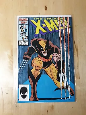 Buy Uncanny X-Men Volume 1 #207 Marvel Comics 1986 Classic John Romita Jnr Cover • 9.99£