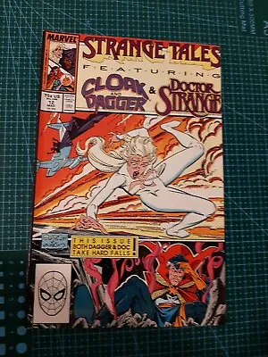 Buy Strange Tales Ft Cloak & Dagger #12 Vol 2  1987 Doctor Strange FN/VFN • 4£