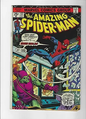 Buy Amazing Spider-Man #137 2nd Appearance Of Harry Osborn 1963 Series Marvel • 26.86£