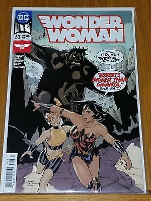 Buy Wonder Woman #68 Dc Universe Comics June 2019 Nm (9.4 Or Better) • 7.99£
