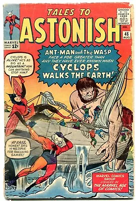 Buy Tales To Astonish #46  1963 - Marvel  -G/VG - Comic Book • 52.86£