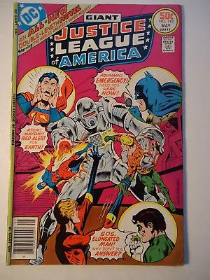 Buy JUSTICE LEAGUE OF AMERICA #142 Fn+ (1977)  JLA Giant,  Marvel's Mantis Appears • 9.99£