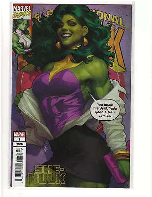 Buy She-Hulk (Volume 4) #1 Artgerm Variant 9.6 • 15.77£