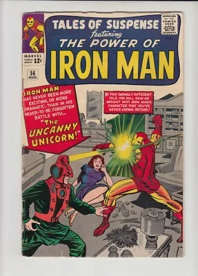 Buy TALES OF SUSPENSE #56 VG/FN *1st UNICORN *EXCEPTIONAL COLOR!! • 111.93£
