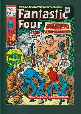 Buy Fantastic Four #102 1970 High Grade! • 11.83£