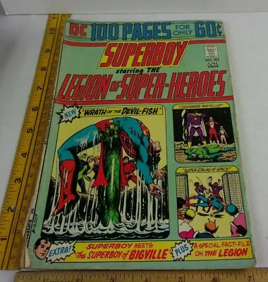 Buy Superboy 202 Comic Book VG DC 100 Pg Giant Legion Of Super-Heroes • 8.19£
