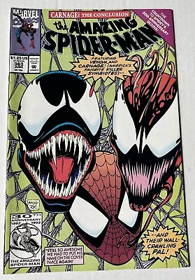 Buy Amazing Spider-Man #363 Venom Cover 3rd Carnage (1992 Marvel Comics) • 7.18£