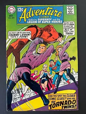 Buy Adventure Comics #373 -  Intro Of The Tornado Twins (DC, 1938) - Fine/VF • 11.87£