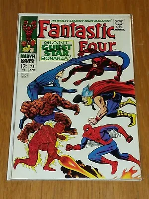 Buy Fantastic Four #73 Vf (8.0) April 1968 Spiderman Marvel Comics ** • 199.99£