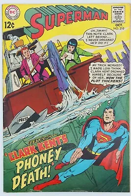Buy DC Comics Superman No. 210 • 67£