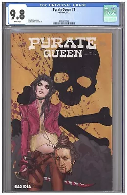 Buy Pyrate Queen #2 CGC 9.8 1st First Print Edition Bad Idea Comics 2021 • 39.52£