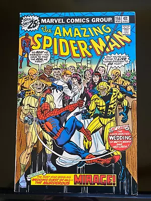 Buy The Amazing Spider Man 156  Ned Leeds And Betty Bryant Wedding   1st App Mirage • 31.67£
