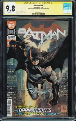 Buy Batman #86 CGC 9.8 W Signature Series Tony Daniel & Tynion 2020 DC Comics • 87.98£