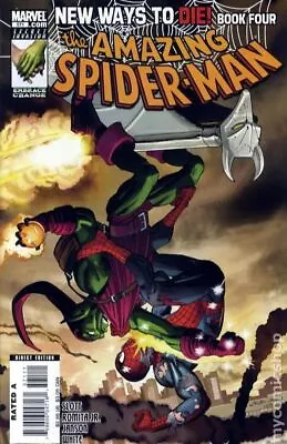 Buy Amazing Spider-Man #571A Cover A 1st Printing FN- 5.5 2008 Stock Image Low Grade • 7.77£