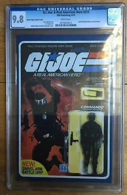 Buy G.I. Joe A Real American Hero #215 Action Figure Variant CGC 9.8 0274932013 • 52£