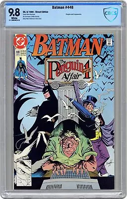 Buy Batman #448 CBCS 9.8 1990 21-198539E-019 • 55.26£