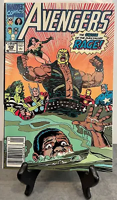 Buy Avengers #328 | Newsstand | Marvel Comics 1991 | Origin Of Rage!! • 9.49£