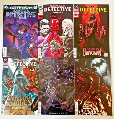 Buy Detective Comics Vol1 969,970,975,981,985,988 Lot Of 6 One Signed M.Brooks • 27.59£