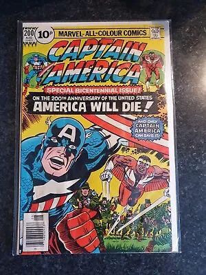 Buy Captain America 200 Bronze Age Classic Anniversary Issue • 0.99£