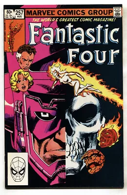 Buy Fantastic Four #257--comic Book--Galactus--Marvel--1983 • 21.19£