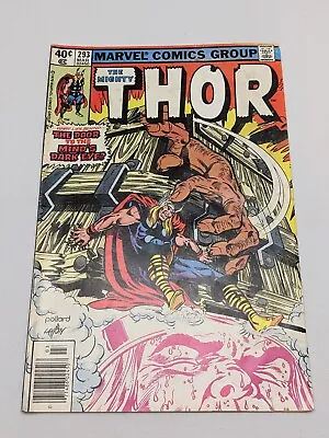 Buy Thor #293 Marvel Comics 1980 Keith Pollard Art / Asgardians / Jane Foster • 6.31£