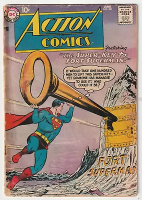 Buy Action Comics 241 (DC 1958) GD Superman 1st Fortress Of Solitude Complete/Intact • 120.09£