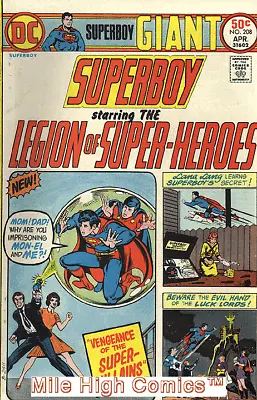 Buy SUPERBOY  (1949 Series)  (DC) #208 Very Good Comics Book • 12.64£