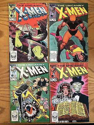 Buy Uncanny X-men #176-179. 1983/84. 4 Consecutive Issues • 15£