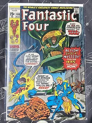 Buy Fantastic Four #108 - (Marvel 1971) • 8£