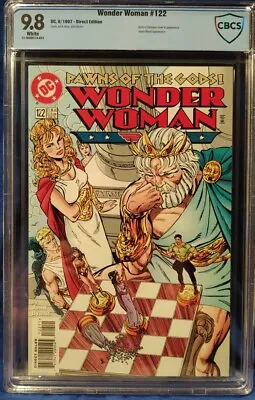Buy Wonder Woman 122 CBCS 9.8 Wp By John Byrne Free Shipping • 115.93£