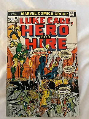 Buy Luke Cage, Hero For Hire (Marvel, 1973) #12 • 5.53£