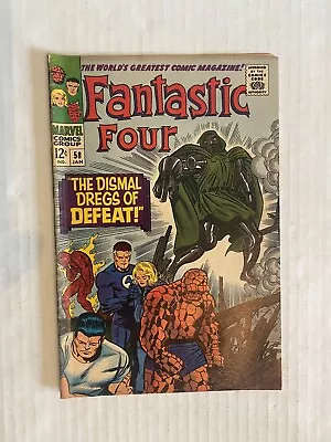 Buy Fantastic Four #58 Dr. Doom Steals The Silver Surfer's Cosmic Powers 1967 • 47.17£