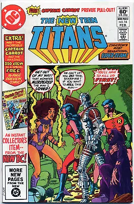 Buy New Teen Titans #16 (dc 1982) Near Mint First Print Captain Carrot • 13.99£